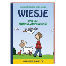 Lade das Bild in den Galerie-Viewer, Wiesje und der Freundschaftsdienst - Kinderbuch + Kuscheltier Eichhörnchen Hermann
