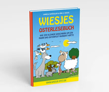 Lade das Bild in den Galerie-Viewer, Wiesjes großes Oster-Lesebuch + Baby-Möwe Fiete als Kuscheltier
