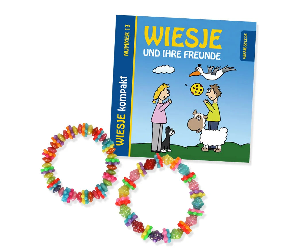 Wiesje und ihre Freunde - Kompaktbuch + 2 Freundschaftsbändchen