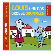 Lade das Bild in den Galerie-Viewer, Louis und das große Grummeln + Plüsch-Maus Louis
