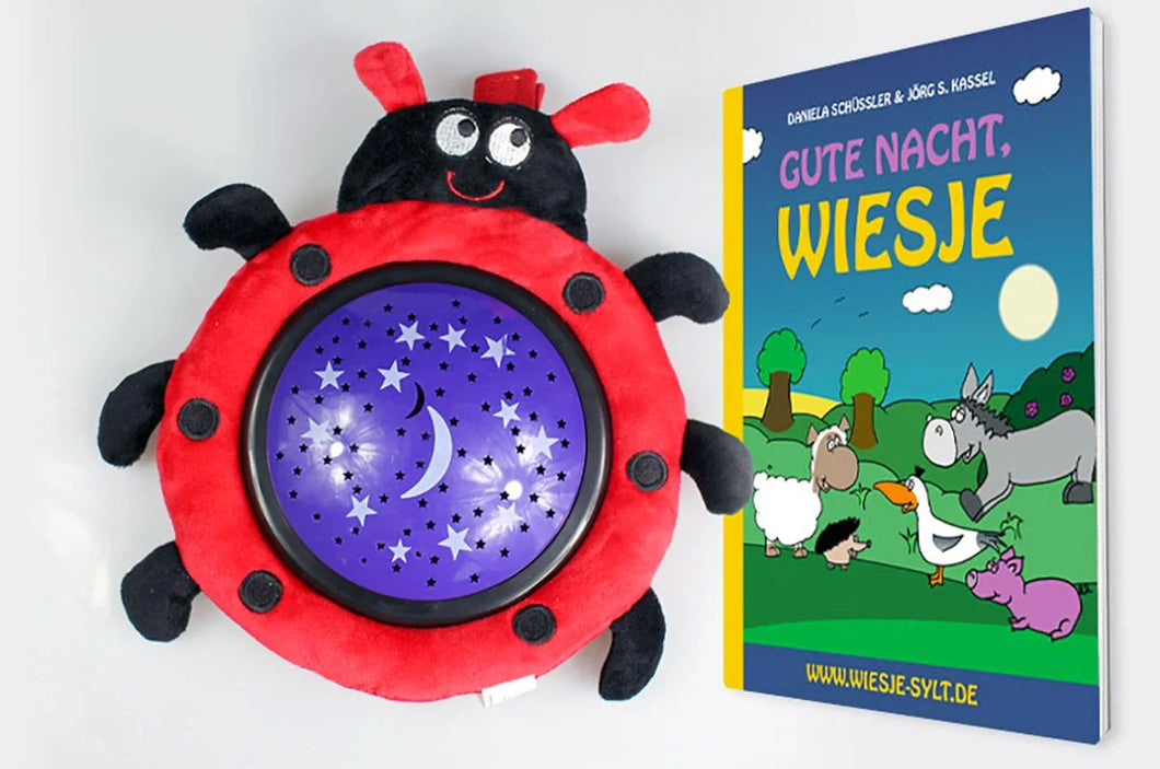 Gute Nacht, Wiesje! Buch + Nachtlicht Käfer