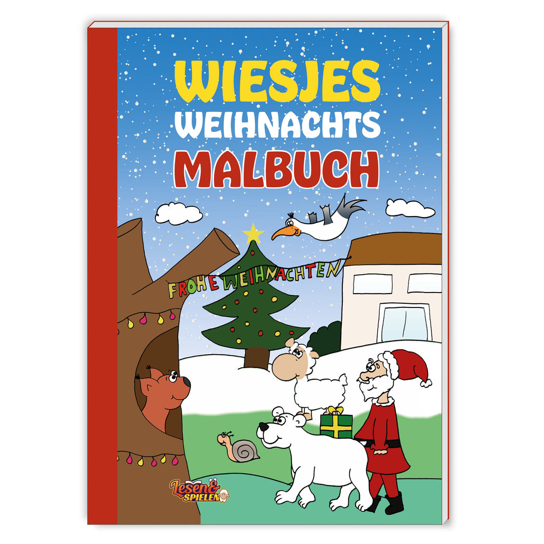 Wiesjes Weihnachts-Malbuch